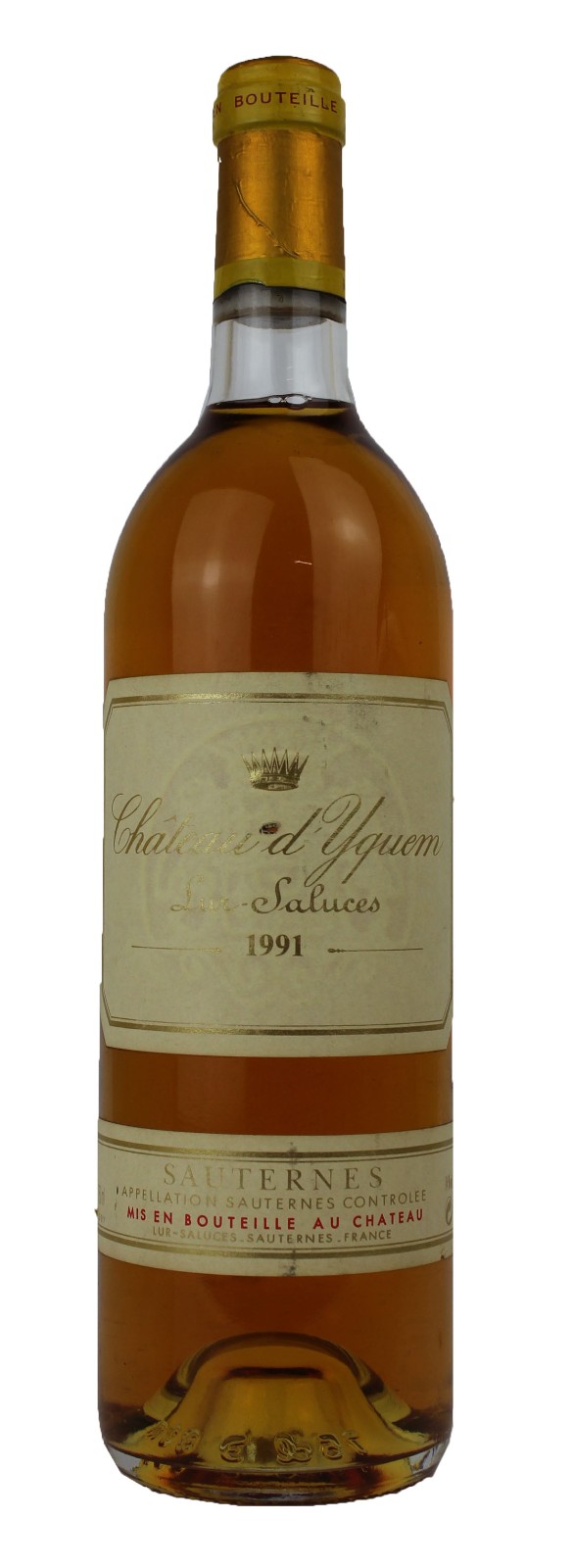 Château d'Yquem Sauternes 1991 750ml 1991 Château d'Yquem Sauternes branco